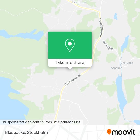 Blåsbacke map