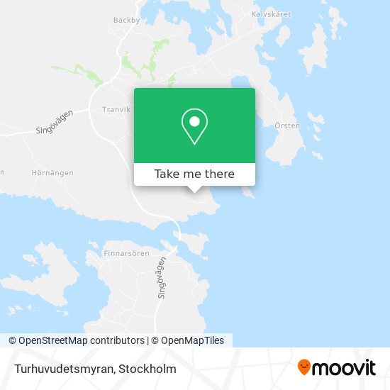 Turhuvudetsmyran map