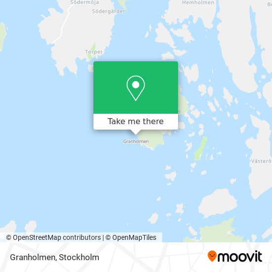 Granholmen map