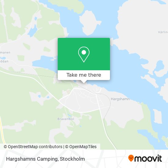 Hargshamns Camping map