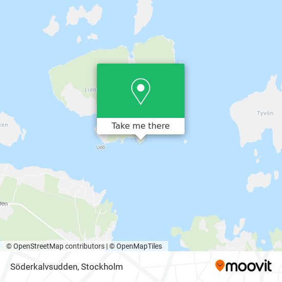 Söderkalvsudden map