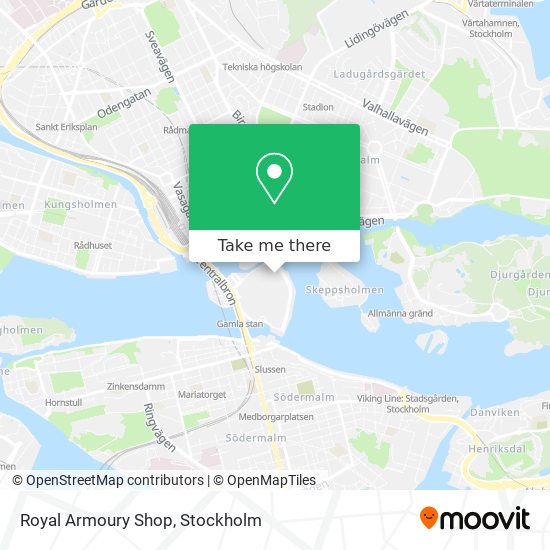 Royal Armoury Shop map