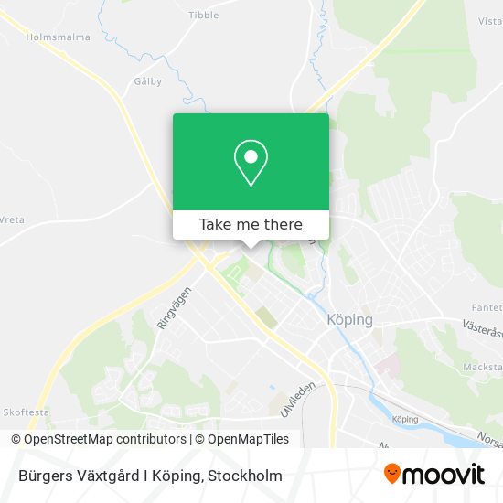 Bürgers Växtgård I Köping map