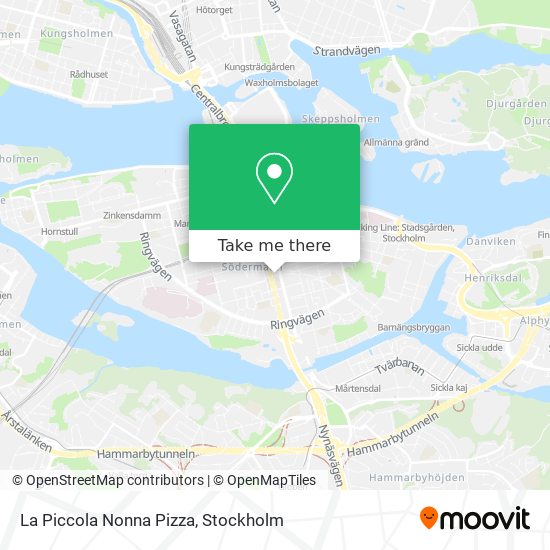 La Piccola Nonna Pizza map