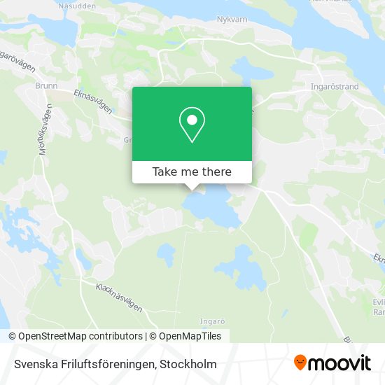 Svenska Friluftsföreningen map