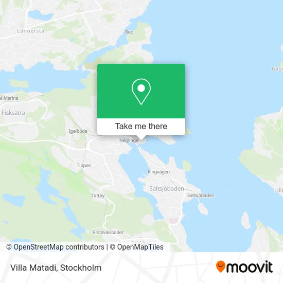 Villa Matadi map