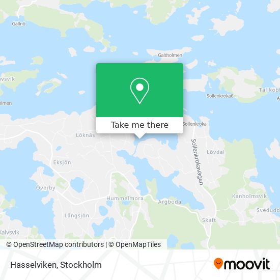 Hasselviken map