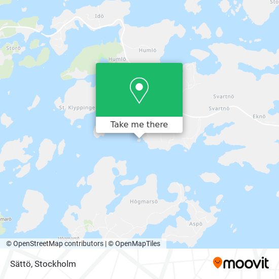 Sättö map