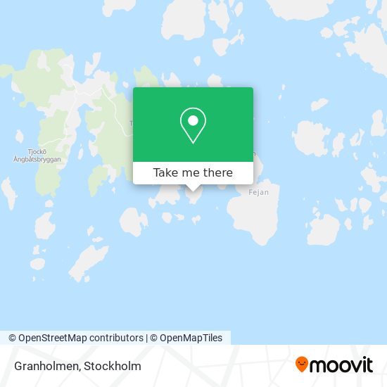 Granholmen map