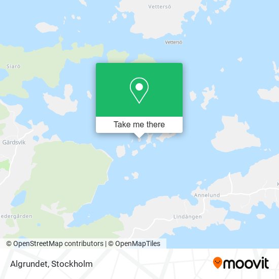 Algrundet map