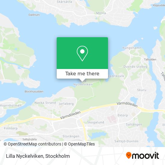 Lilla Nyckelviken map