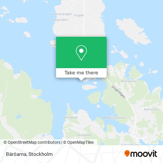 Bäröarna map