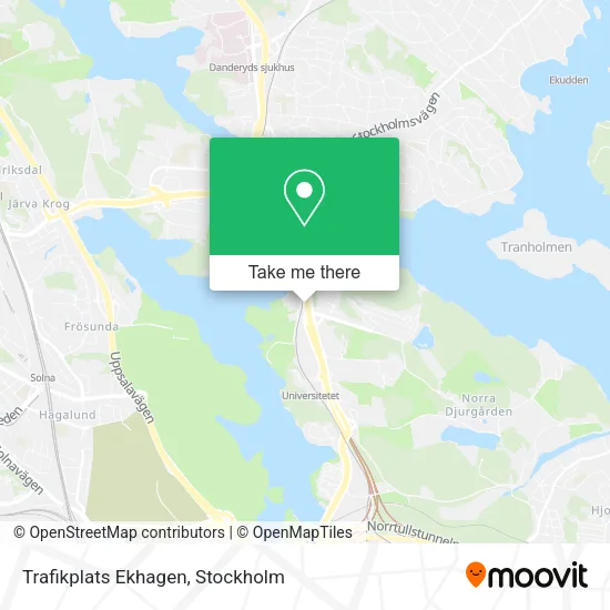 Trafikplats Ekhagen map