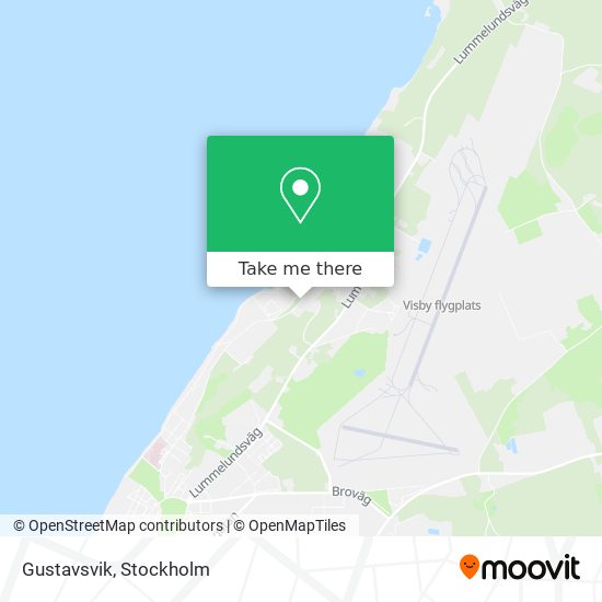 Gustavsvik map