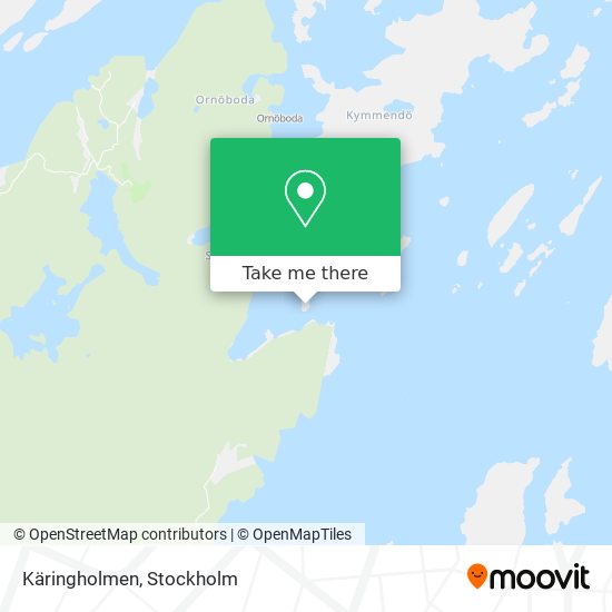 Käringholmen map