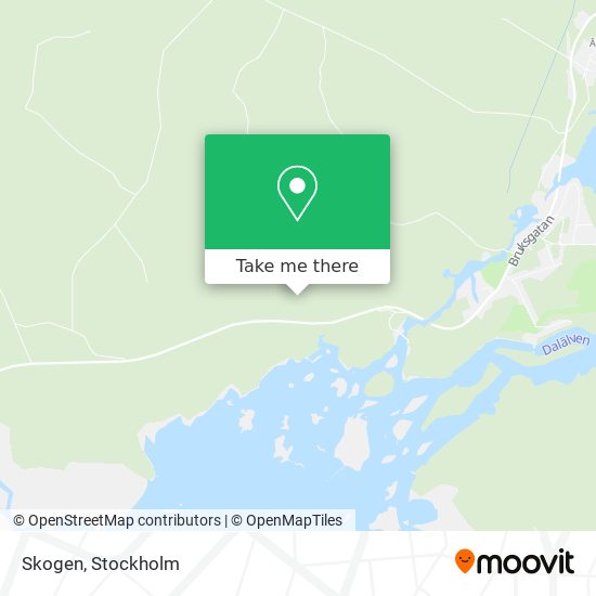 Skogen map