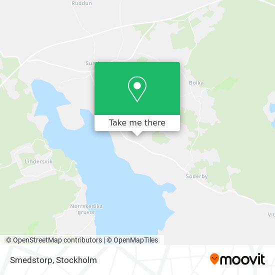 Smedstorp map