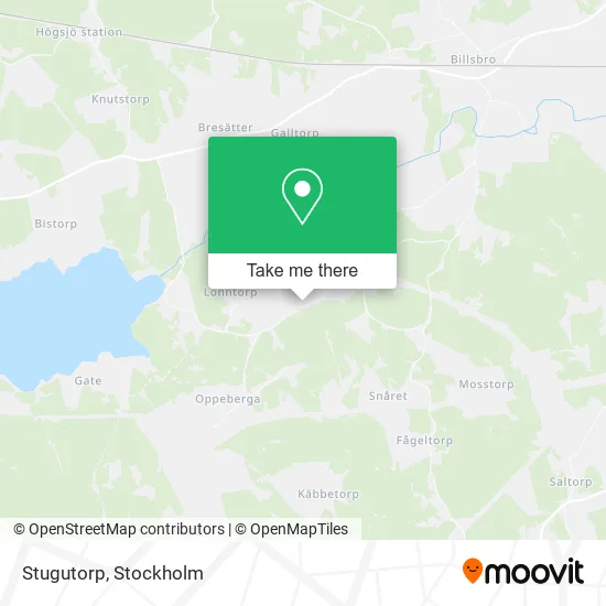 Stugutorp map