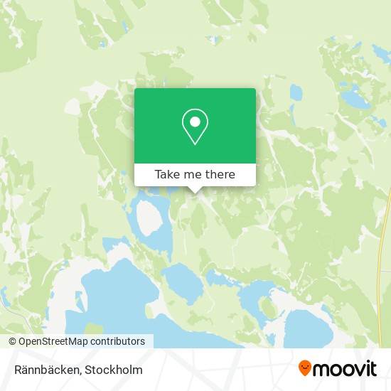 Rännbäcken map