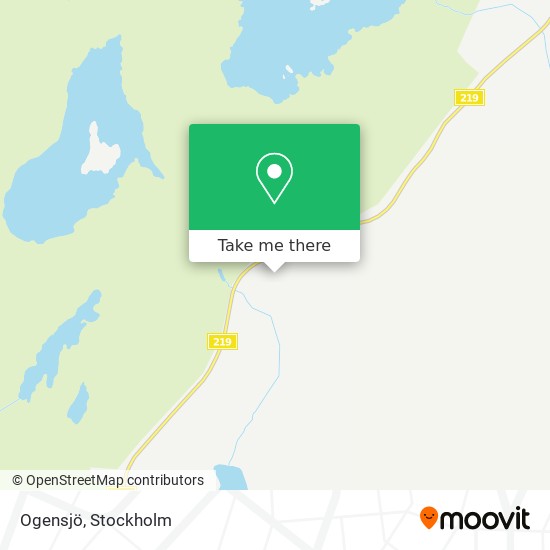 Ogensjö map