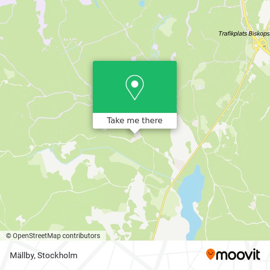 Mällby map