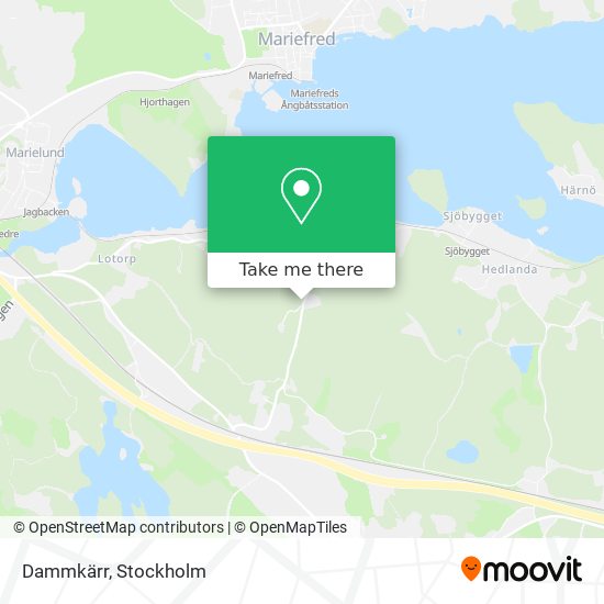 Dammkärr map