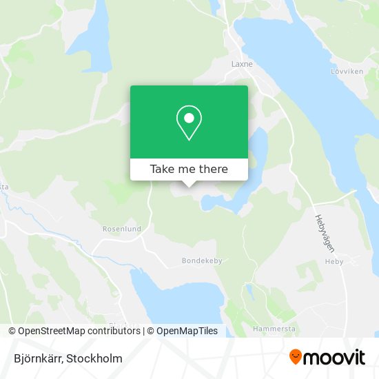 Björnkärr map