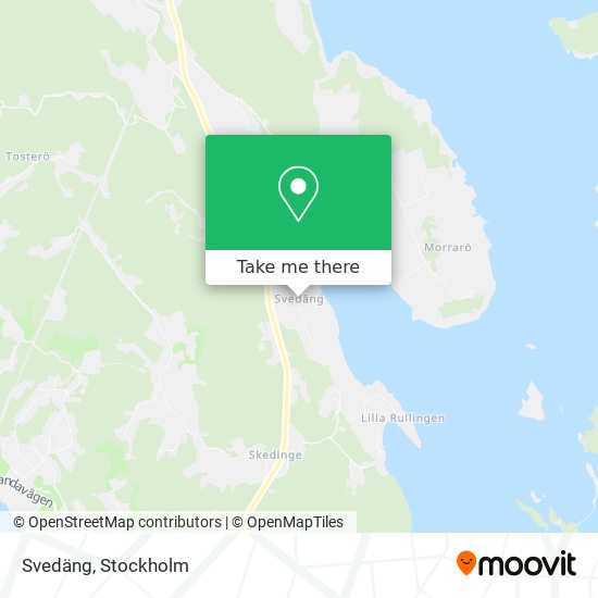 Svedäng map