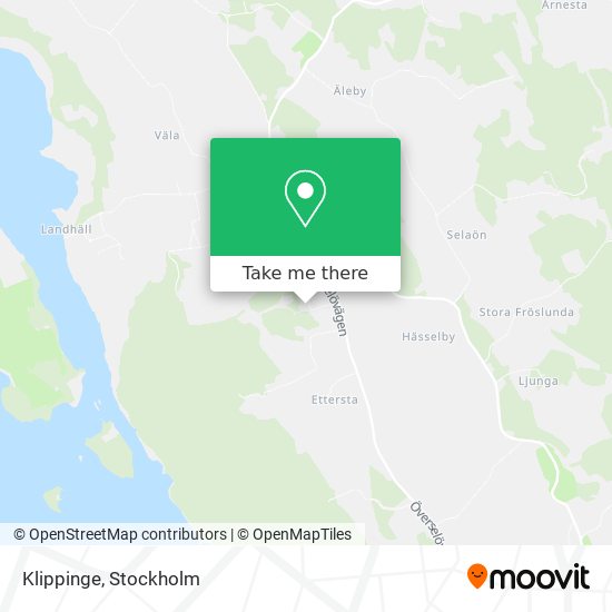 Klippinge map