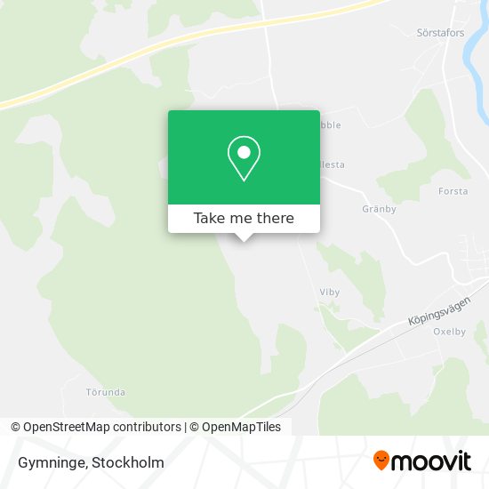 Gymninge map