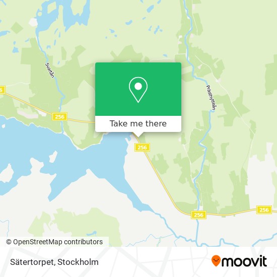 Sätertorpet map