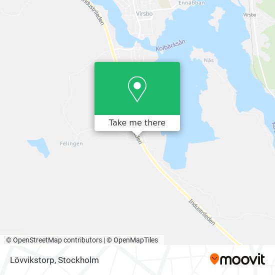 Lövvikstorp map