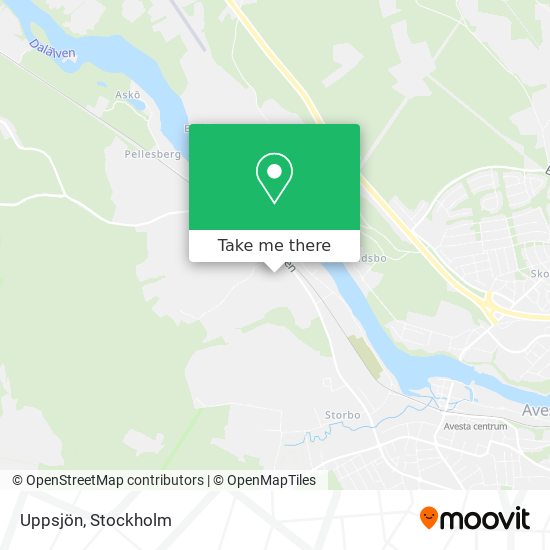 Uppsjön map