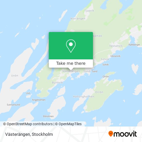 Västerängen map