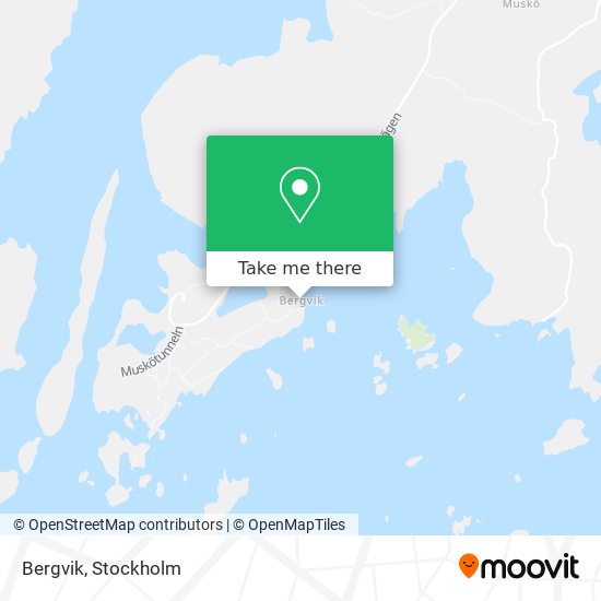 Bergvik map