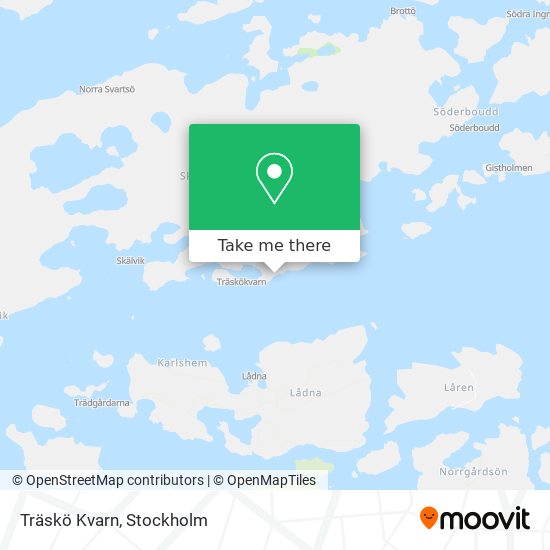 Träskö Kvarn map