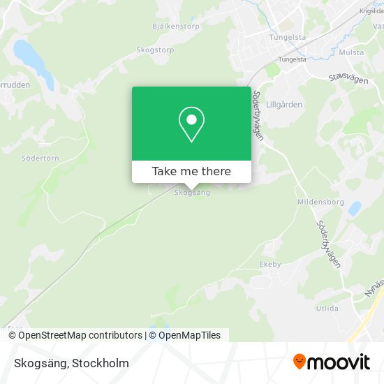 Skogsäng map