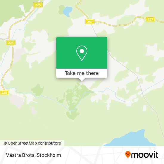 Västra Bröta map