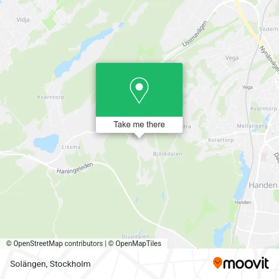 Solängen map