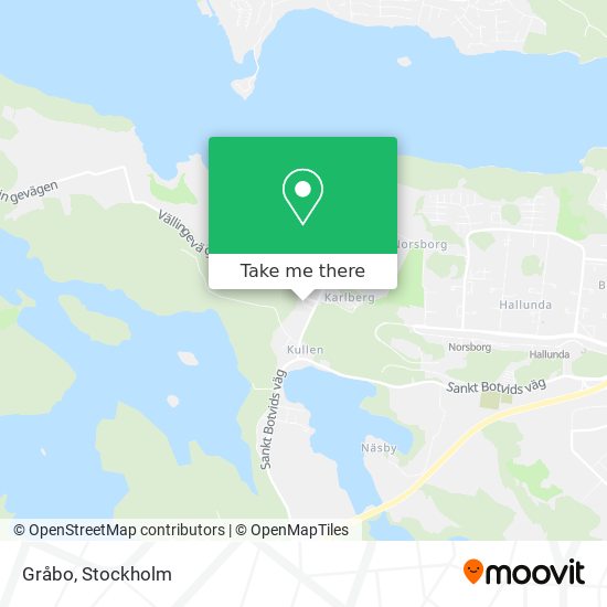 Gråbo map