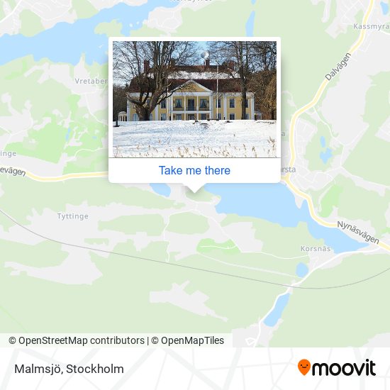 Malmsjö map