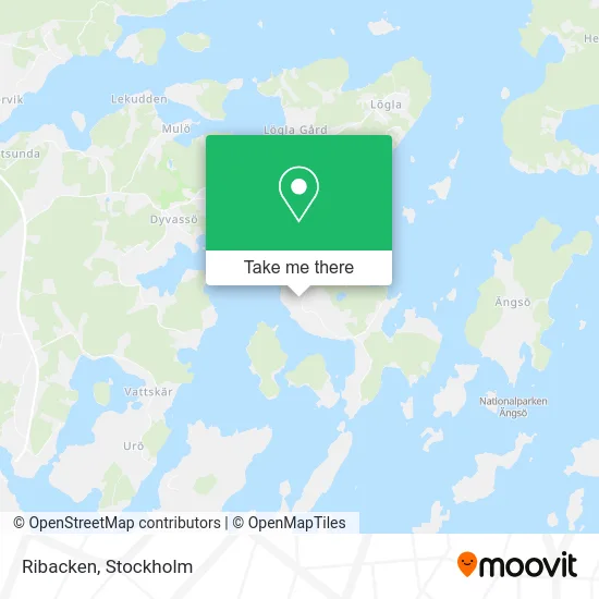 Ribacken map