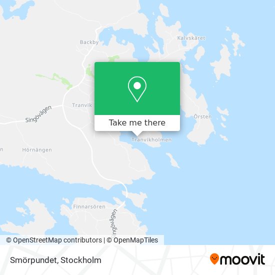 Smörpundet map