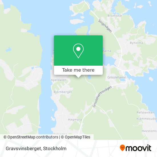 Gravsvinsberget map