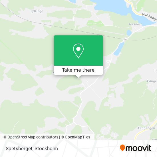 Spetsberget map