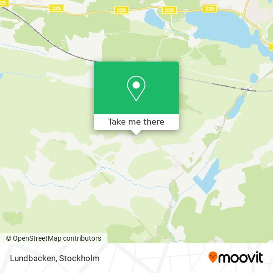 Lundbacken map