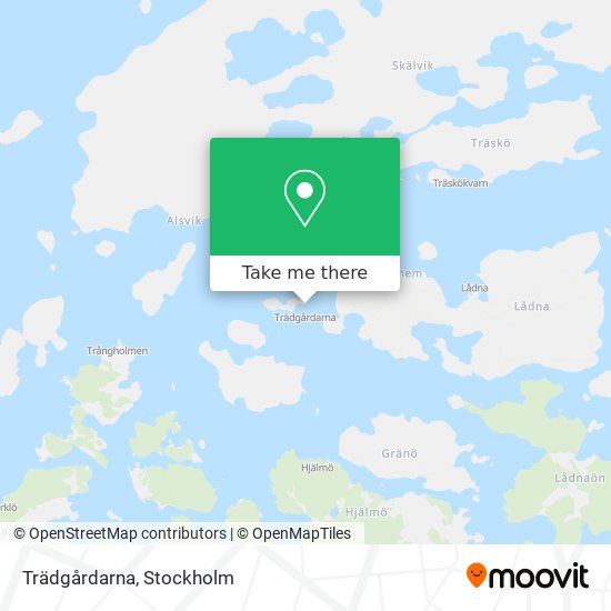 Trädgårdarna map