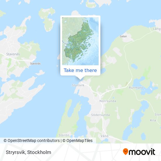 Stryrsvik map