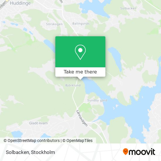 Solbacken map