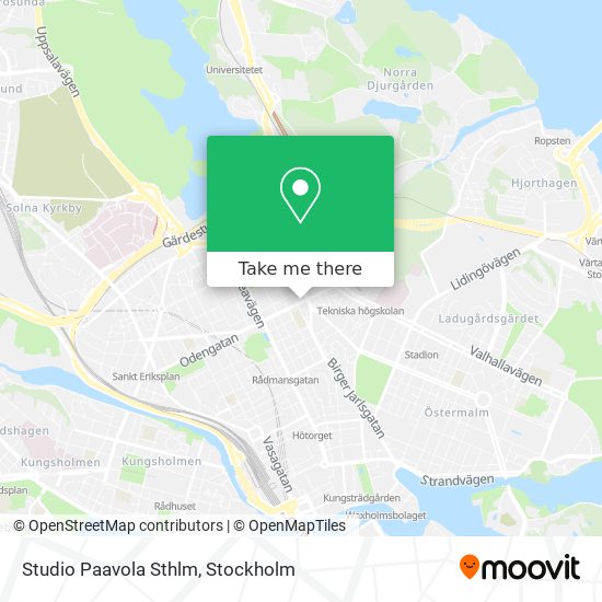 Studio Paavola Sthlm map